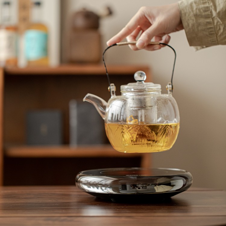 IQS/艾玛诗Q0电陶炉 远程操作简单易懂天然水晶手工打磨蒸茶家用