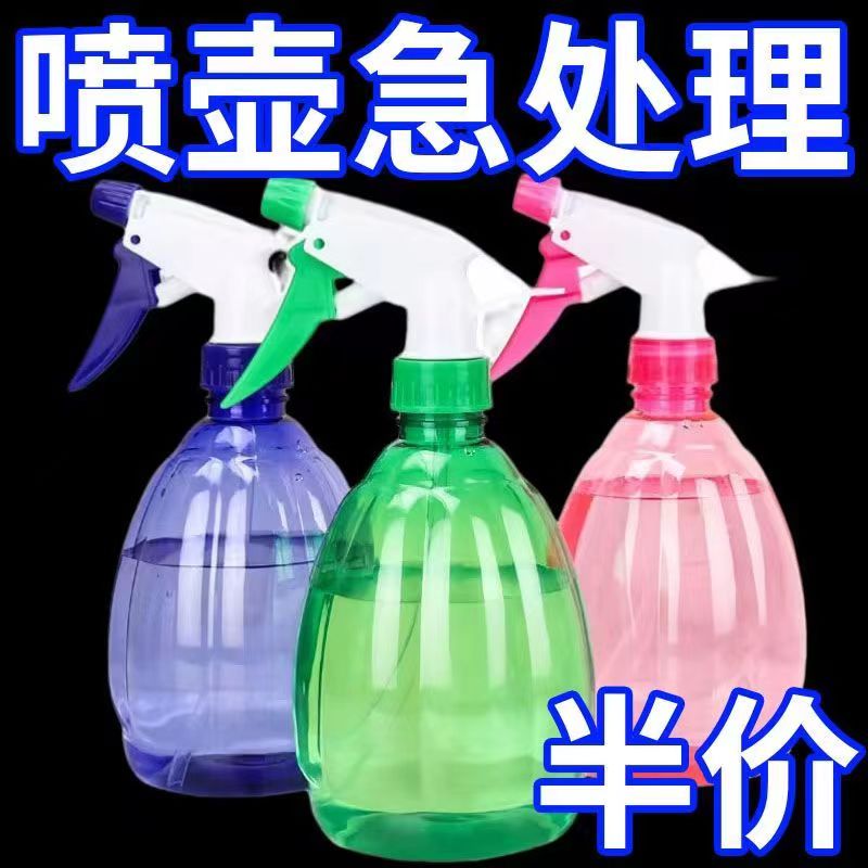 家用大容量南瓜浇花喷壶美发店专用喷瓶细雾化妆补水手压式喷雾瓶