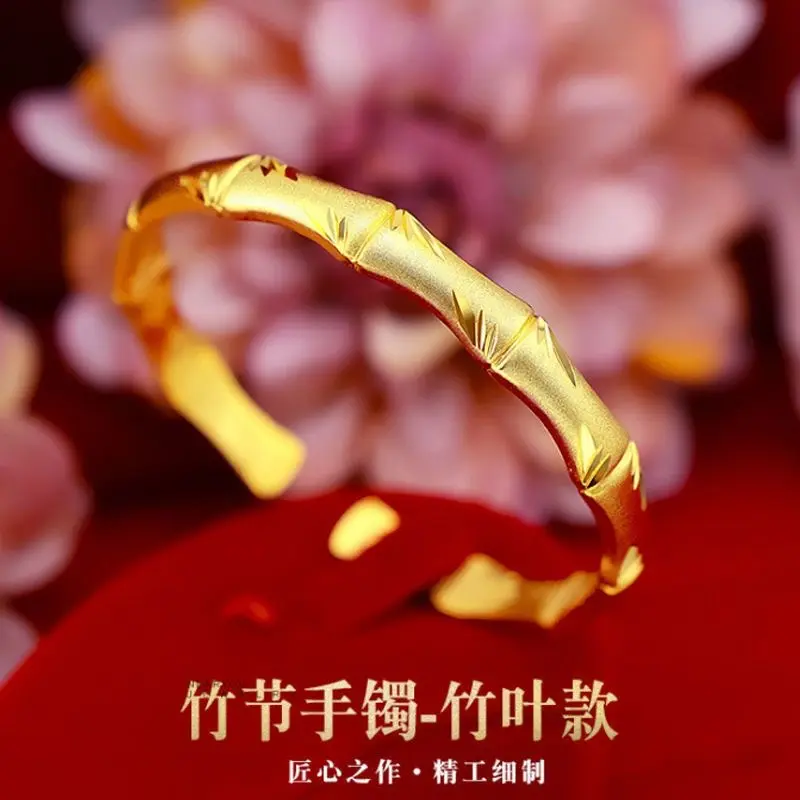 8881时尚百搭古法节节高升手镯