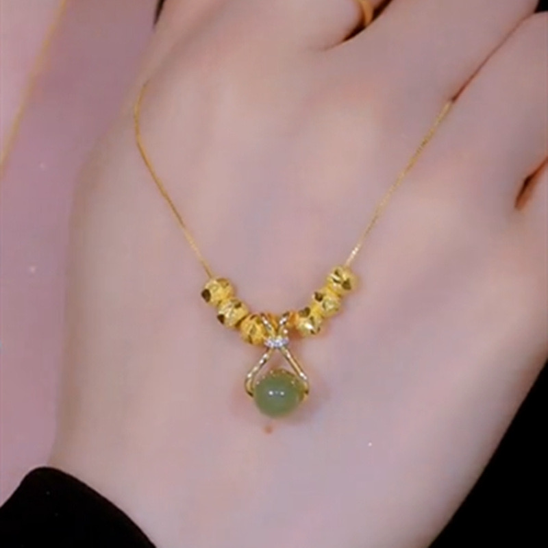 轻奢钛钢转运珠项链【送盒子】