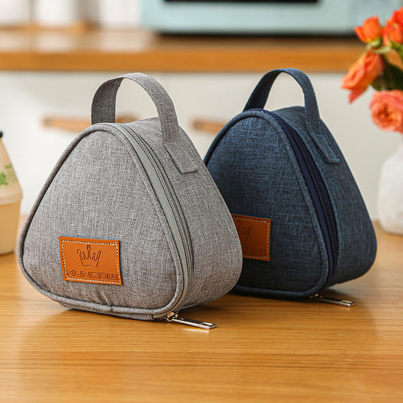 三明治早餐保温袋便当袋子三角包饭团包铝箔饭盒袋上班族防水日式