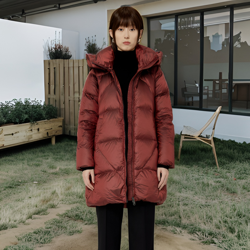 super nature冬季女士保暖时尚羽绒服 HBURW02819