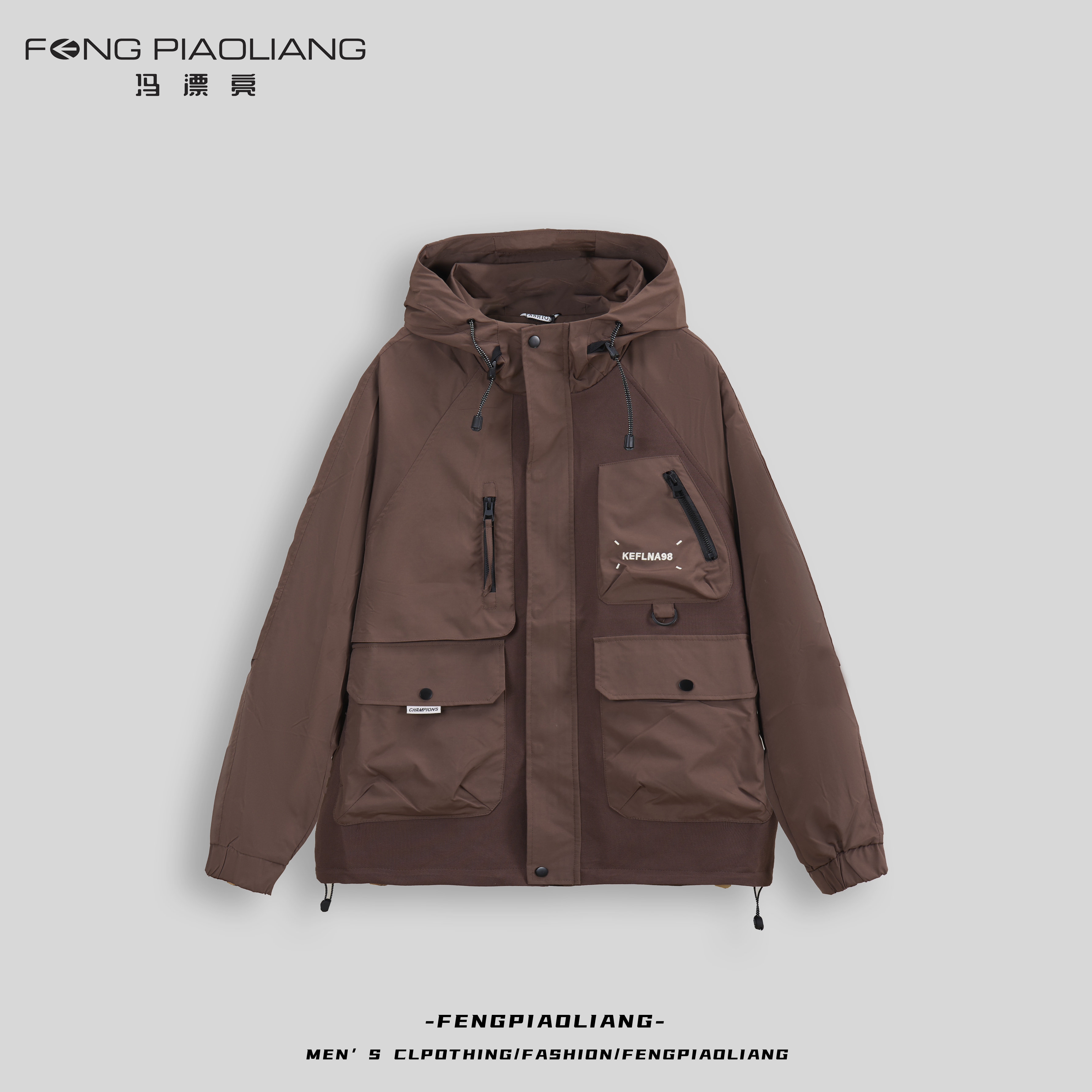 【冯漂亮服饰】6096秋季新款百搭小众潮款外套