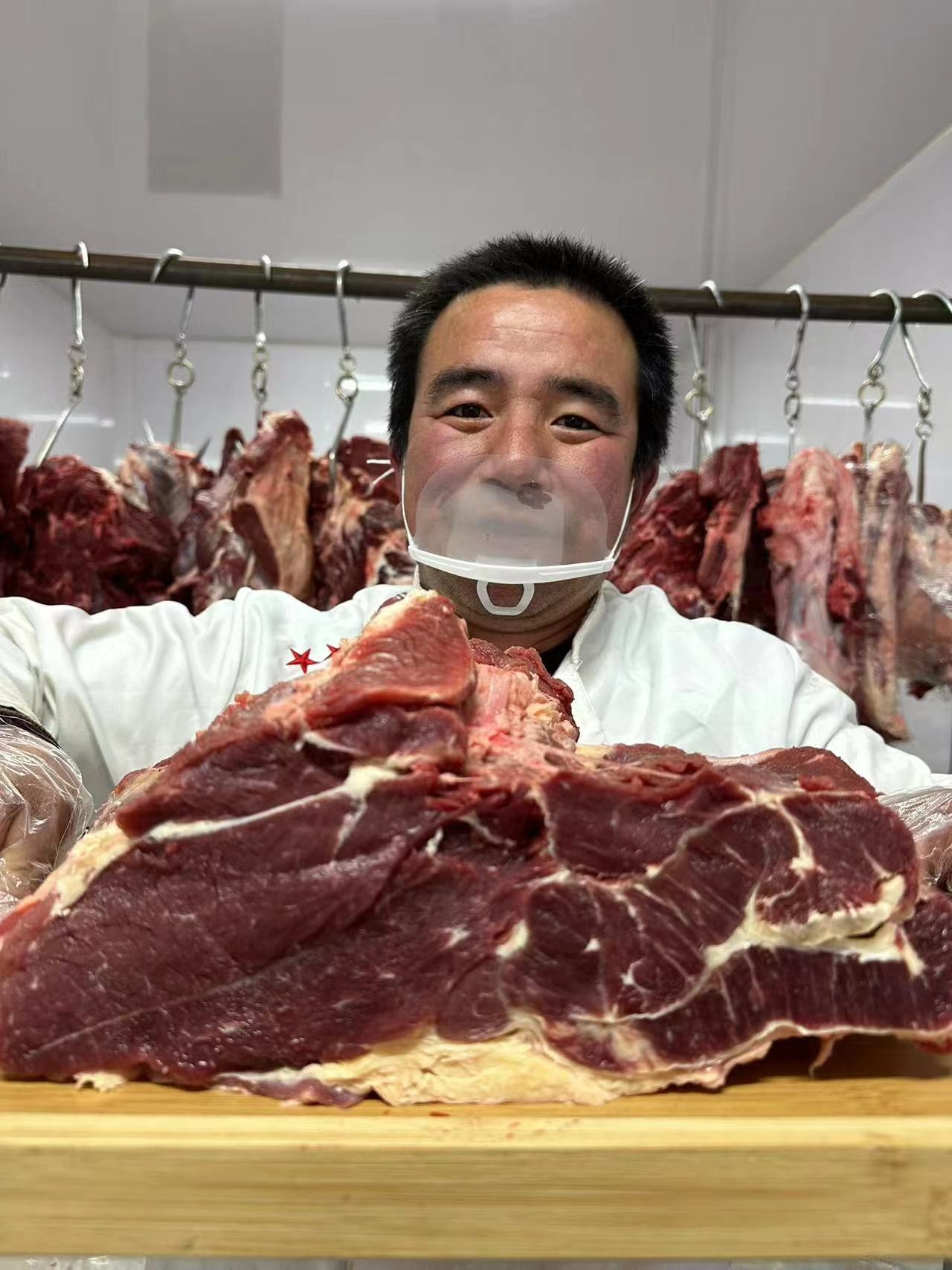 三嘎鲜牛肉 牛前腿5斤