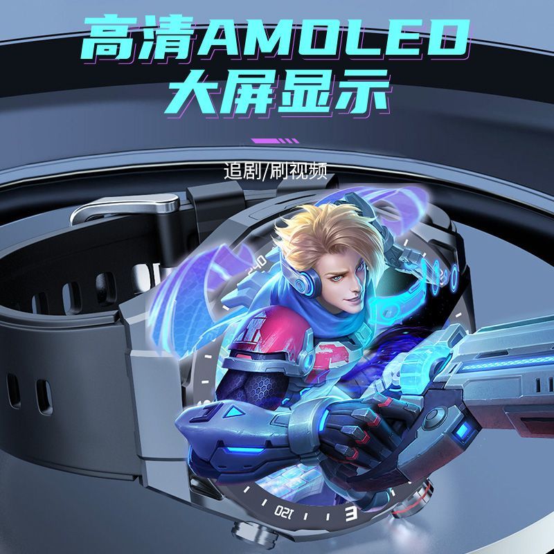 马克华菲智能手表旗舰版插卡通话应用下载聊天支付视频游戏多功能