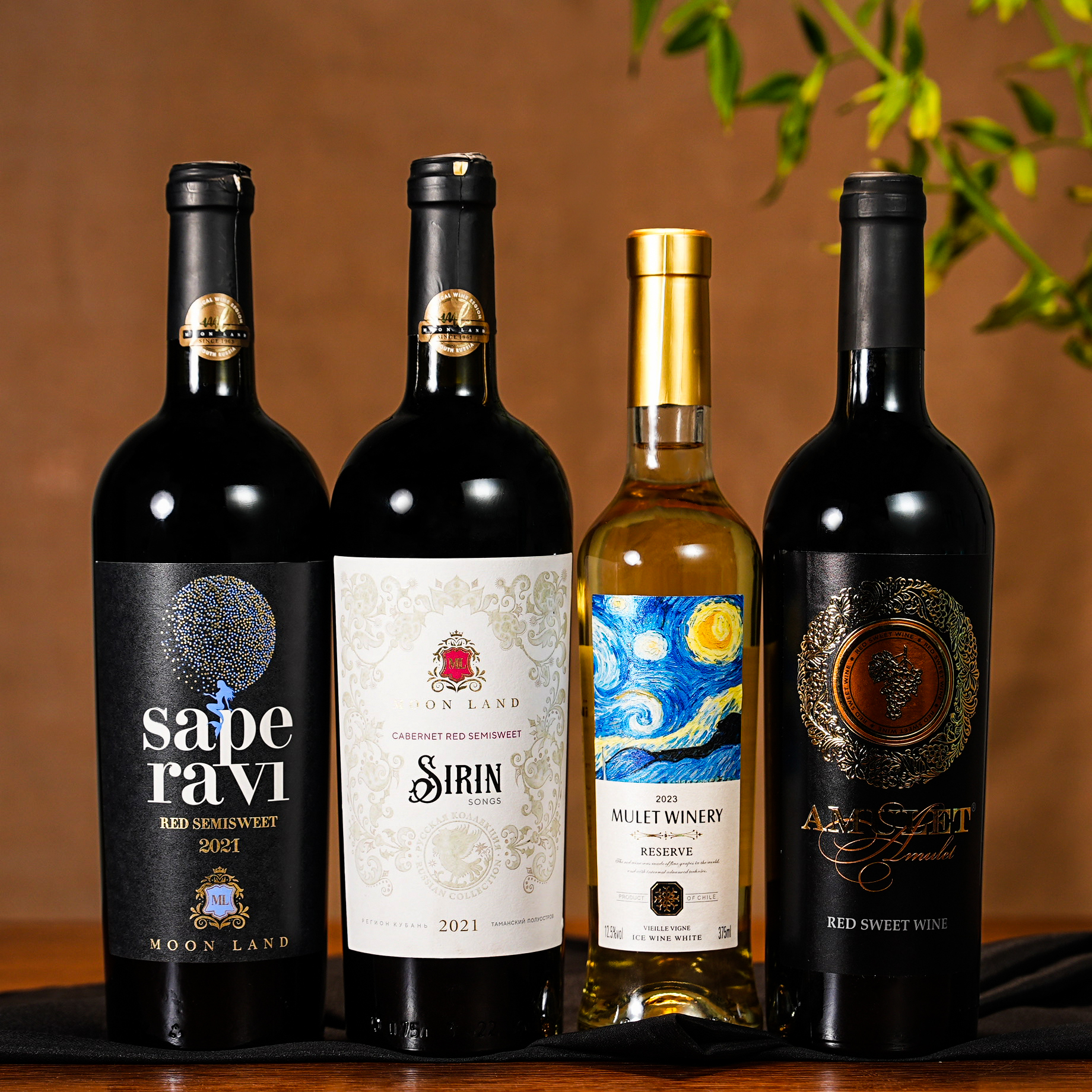 【九月的酒】木莱特月光 晚香冰白 守护者葡萄酒 组合 750ml