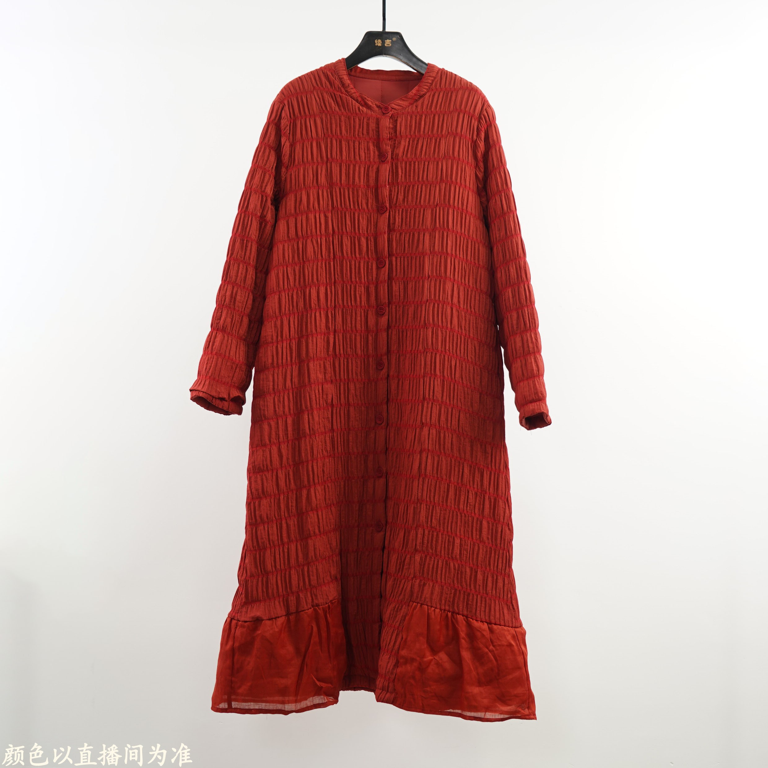 续吉出品1647设计感复古小众棉衣