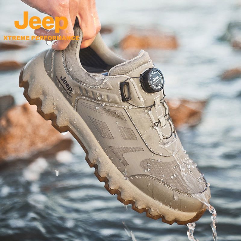 JEEP/吉普【户外新风尚】新款旅行爬山男士运动爆款休闲耐磨越野鞋