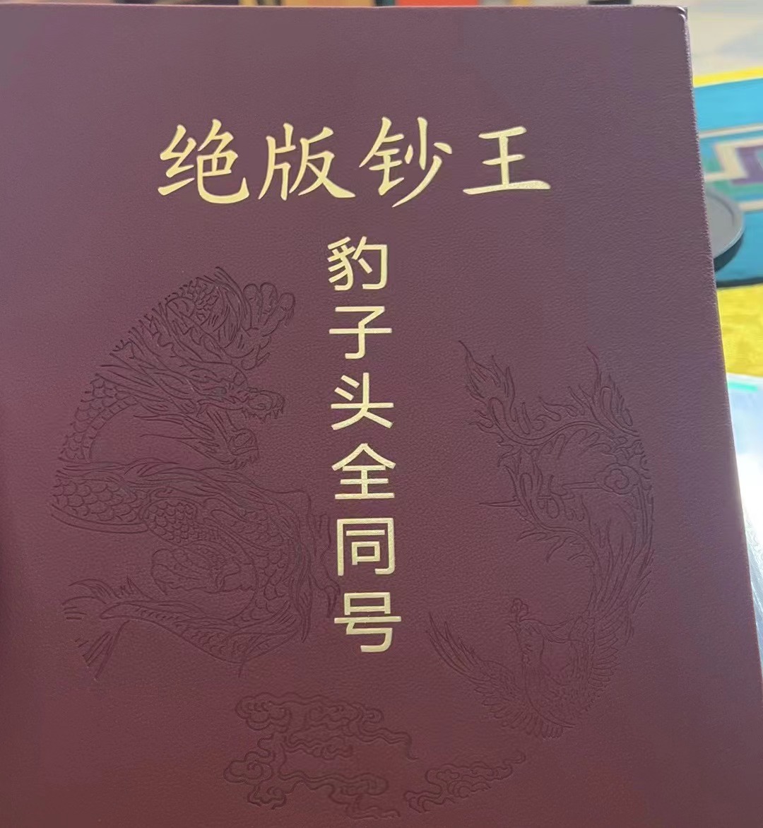 珍品传承【第四套豹子头999全同号】+水印移位错版100元/50元