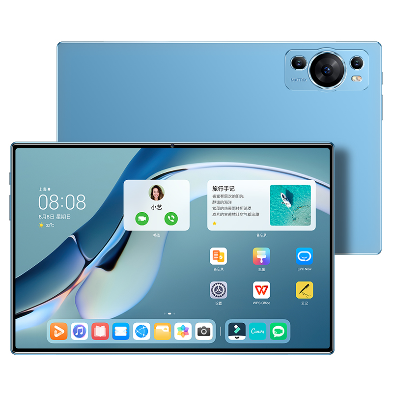 全新高清平板电脑全新智能IPad游戏娱乐办公二合一学习机