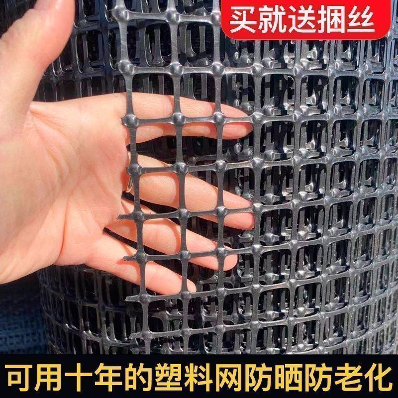 加厚养鸡鸭围栏网塑料网养殖网胶网果园圈地菜园防护网玉米网格栅