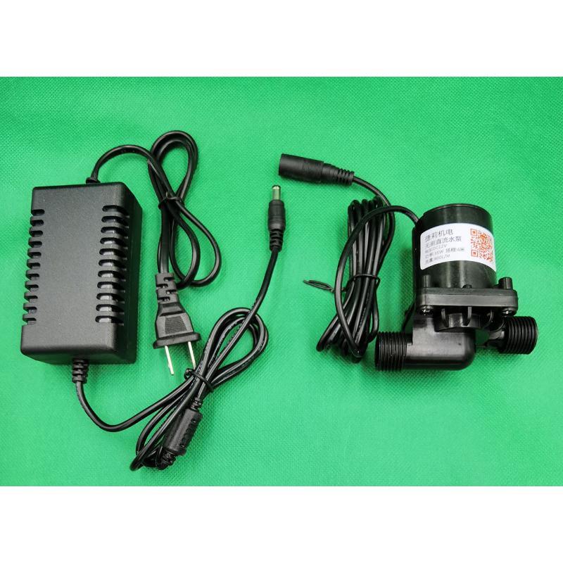 家用热水泵直流12v小水泵暖气热水器循环泵耐高温循环泵24V水泵棒