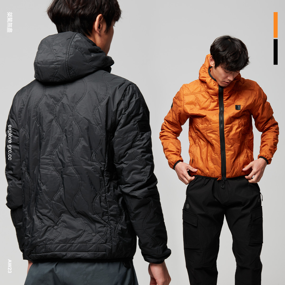 GRC PRIMALOFT 防风保暖通勤棉服夹克