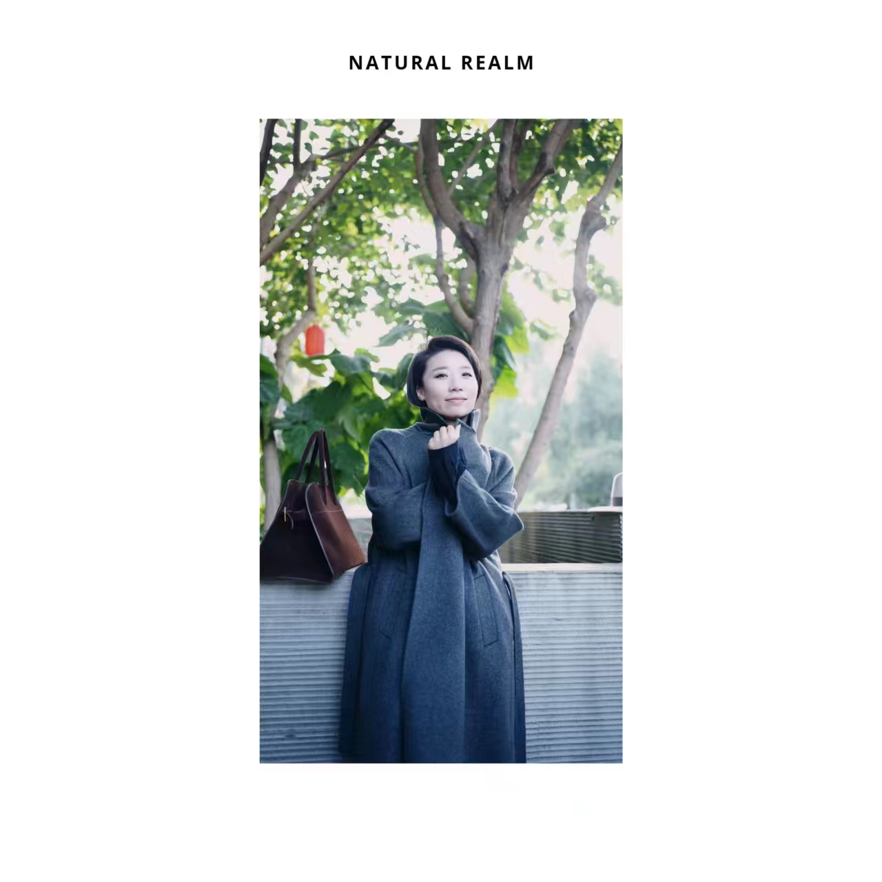 NATURAL REALM百搭款大衣衣橱必备单品山羊绒长款时尚7029