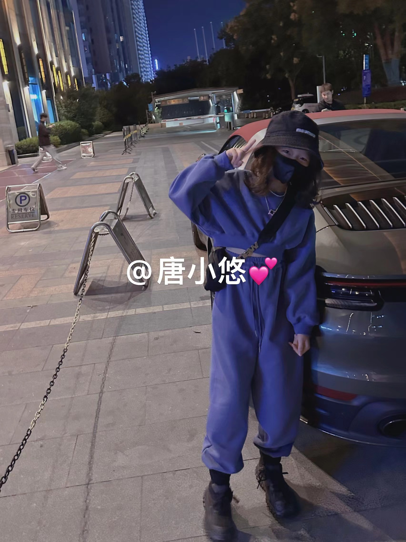唐小悠 童装定制款 上新2023设计款前短后长卫衣套装