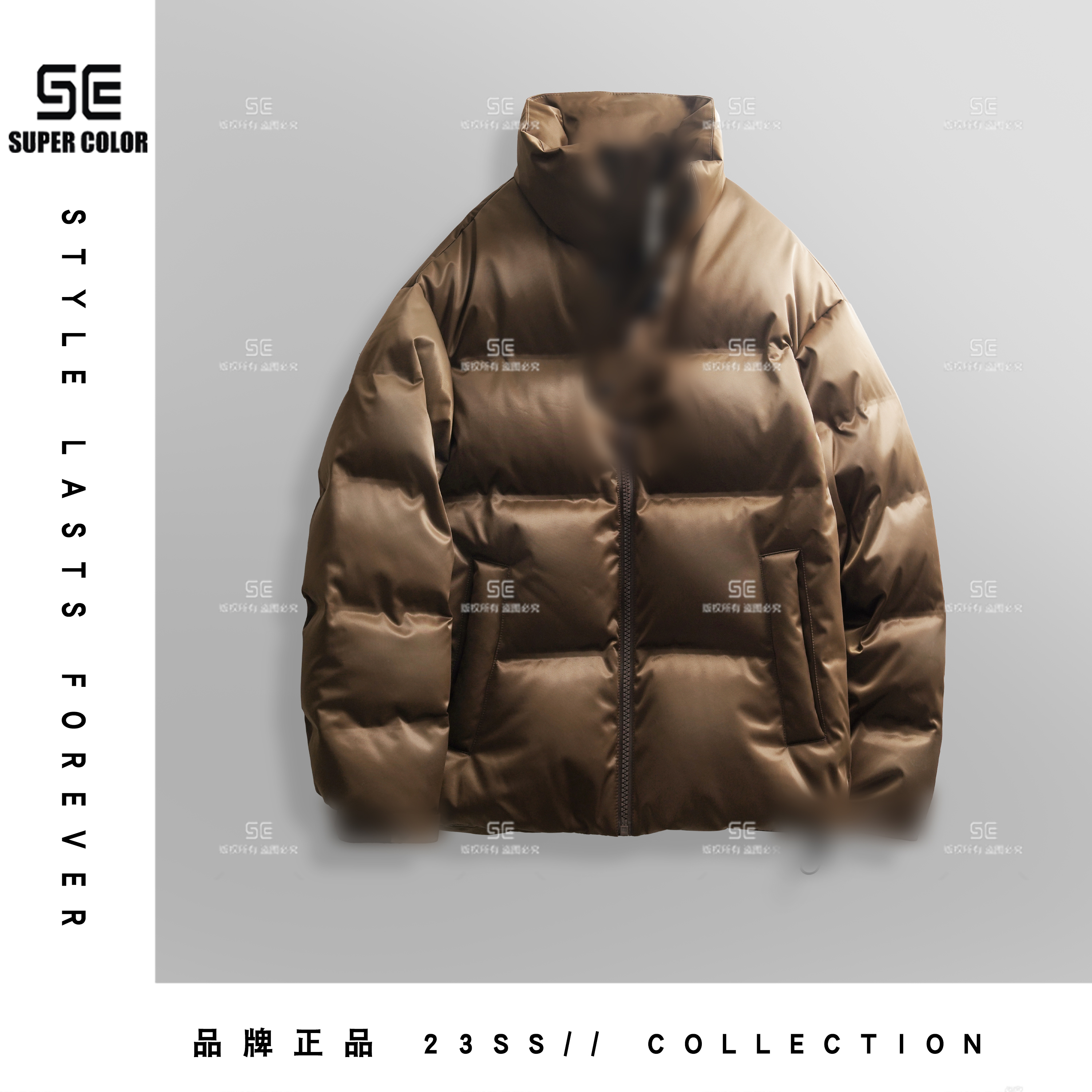 supercolor【美拉德立领羽绒服】23ss/秋冬季潮流百搭立领羽绒服 8