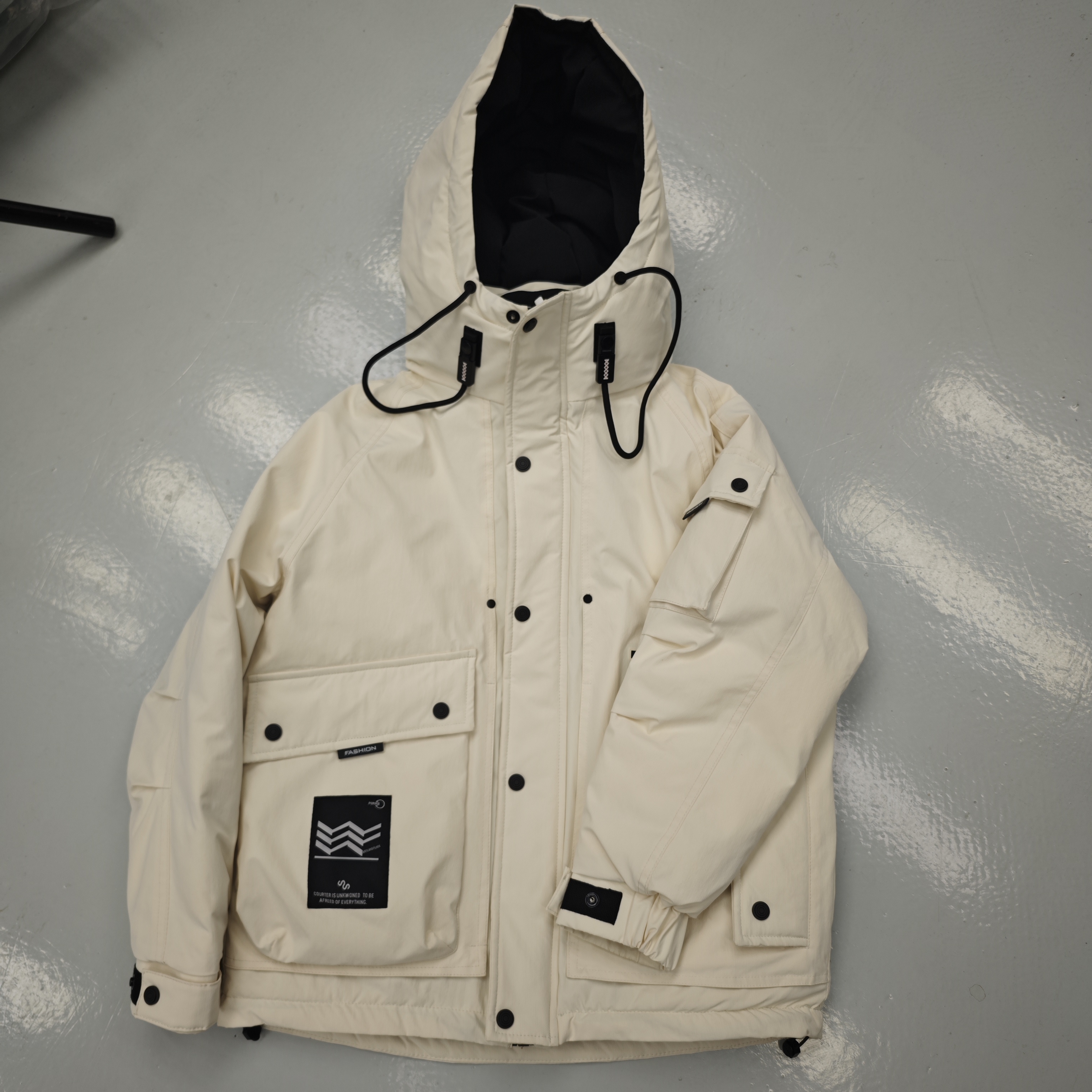 BM-09#冬季保暖羽绒服新款男士连帽极寒运动