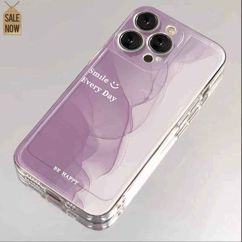 渐变梦幻紫苹果oppo小米vivo华为iPhone15手机壳14promax太空13软