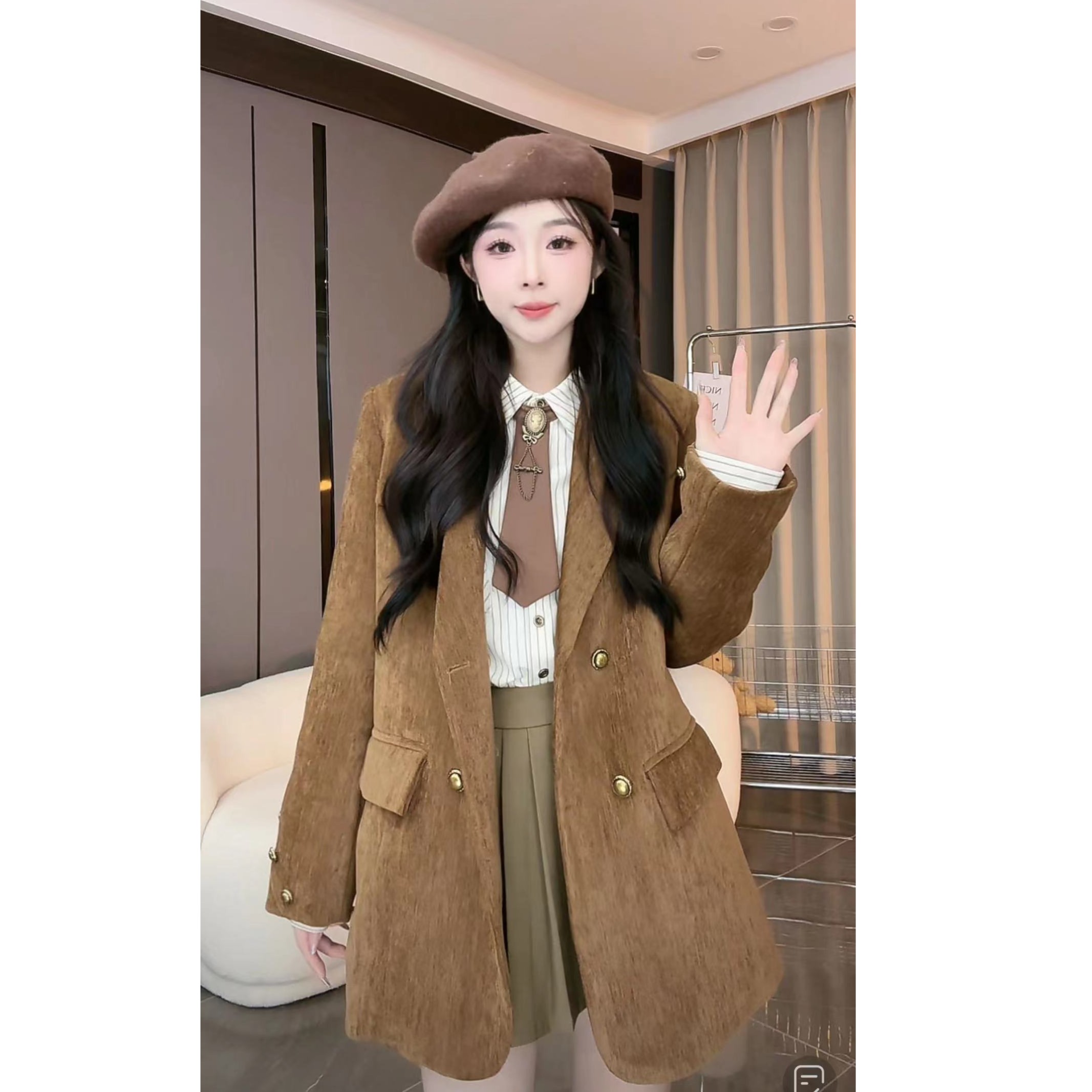 欣儿优选●条条是道Q3CS5075A衬衫预