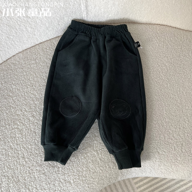 【FL】小熊加绒裤26009