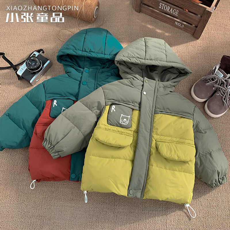 拼色羽绒服Z00071