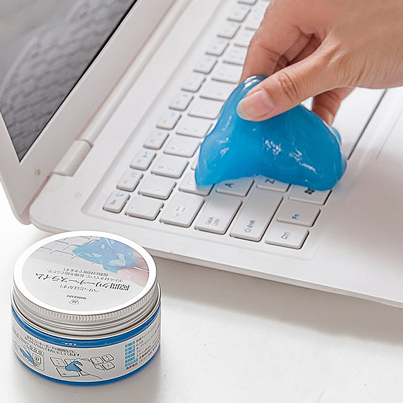 日本清洁软胶泥电脑笔记本清理粘灰键盘清洁软胶汽车缝隙除除尘泥