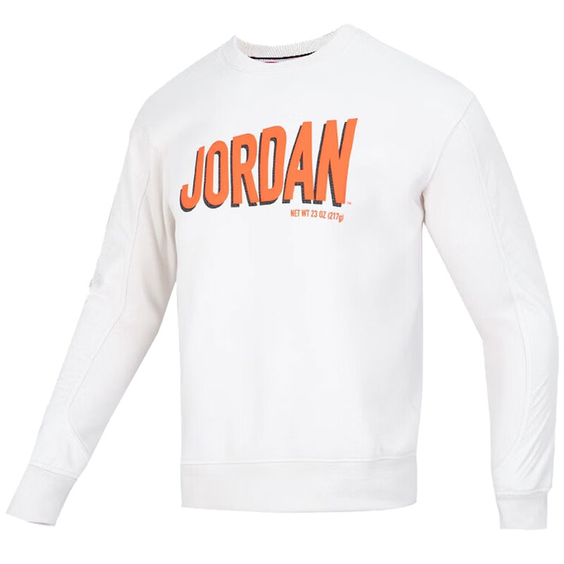 预Nike耐克男士卫衣 JORDAN圆领长袖高档潮牌套头衫 DV7589-030