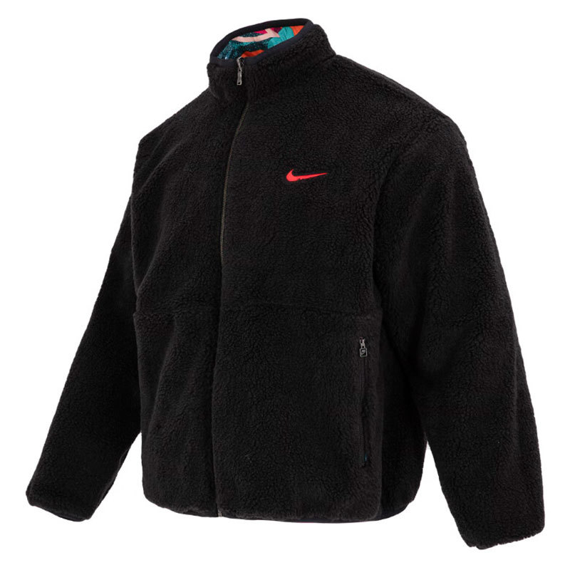 预Nike耐克外套男款WINTER CNY双面穿羊羔绒夹克外套FD4057-010