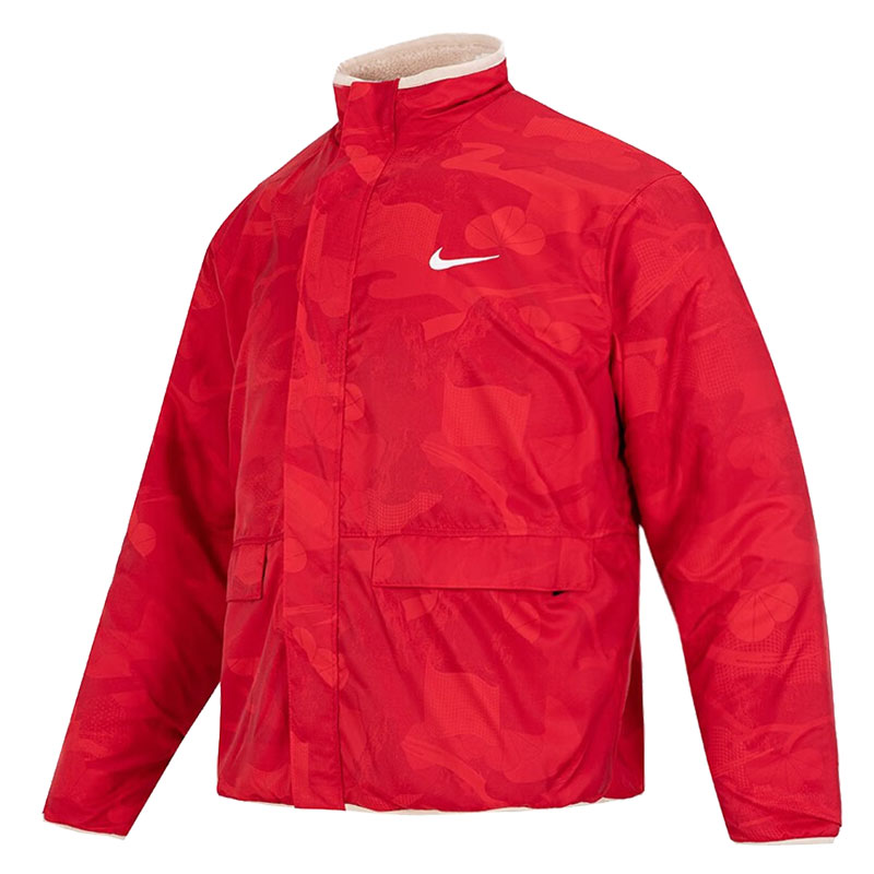 预Nike耐克男子棉衣运动休闲羊羔绒运动休闲双面穿外套FD4057-126