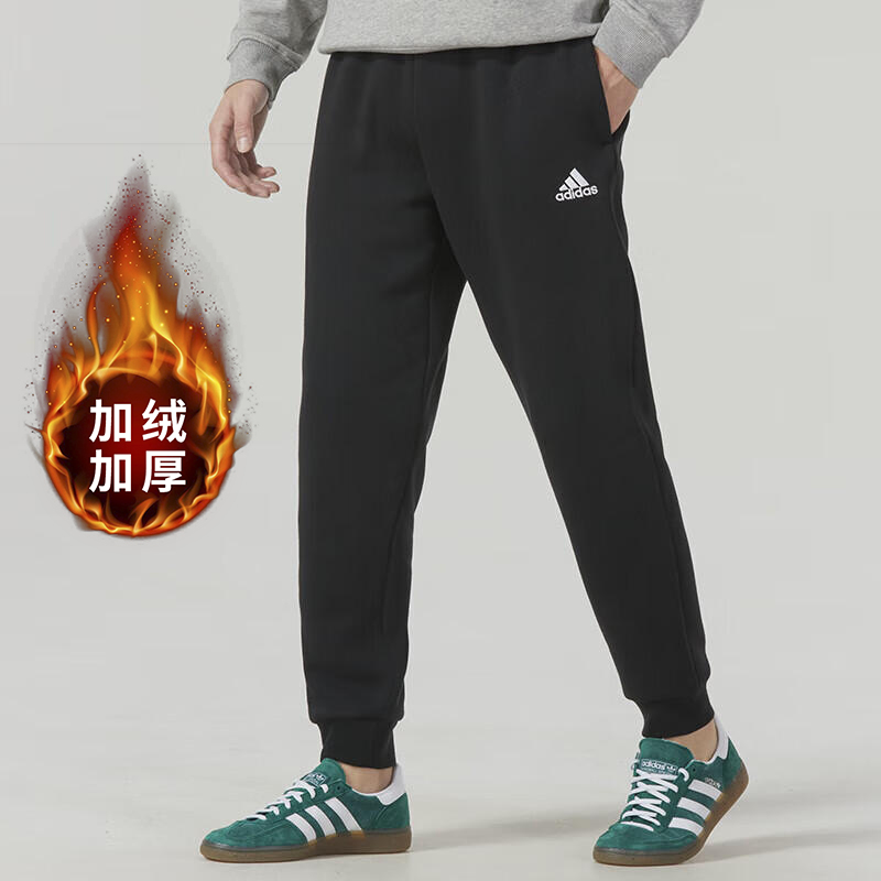 预adidas阿迪达斯男款运动裤 PTM 运动休闲舒适长裤卫裤 IB4023
