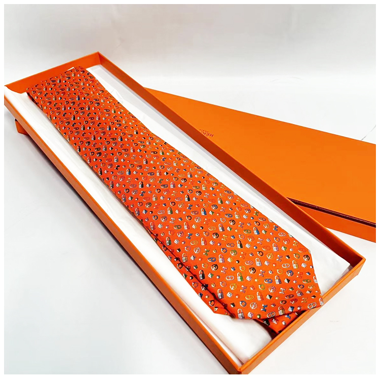 99新 Hermes/爱马仕 安洁利严选领带/QK0106274