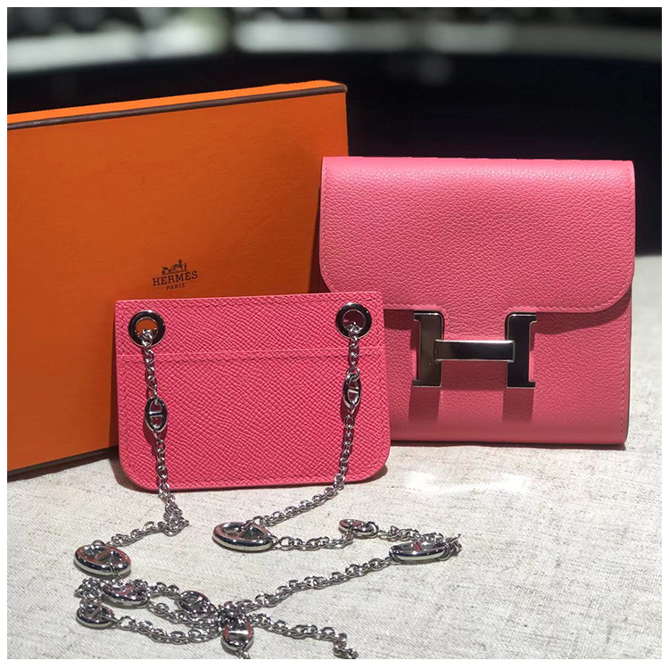 95新 Hermes/爱马仕 安洁利田哥钱包/BK0111068