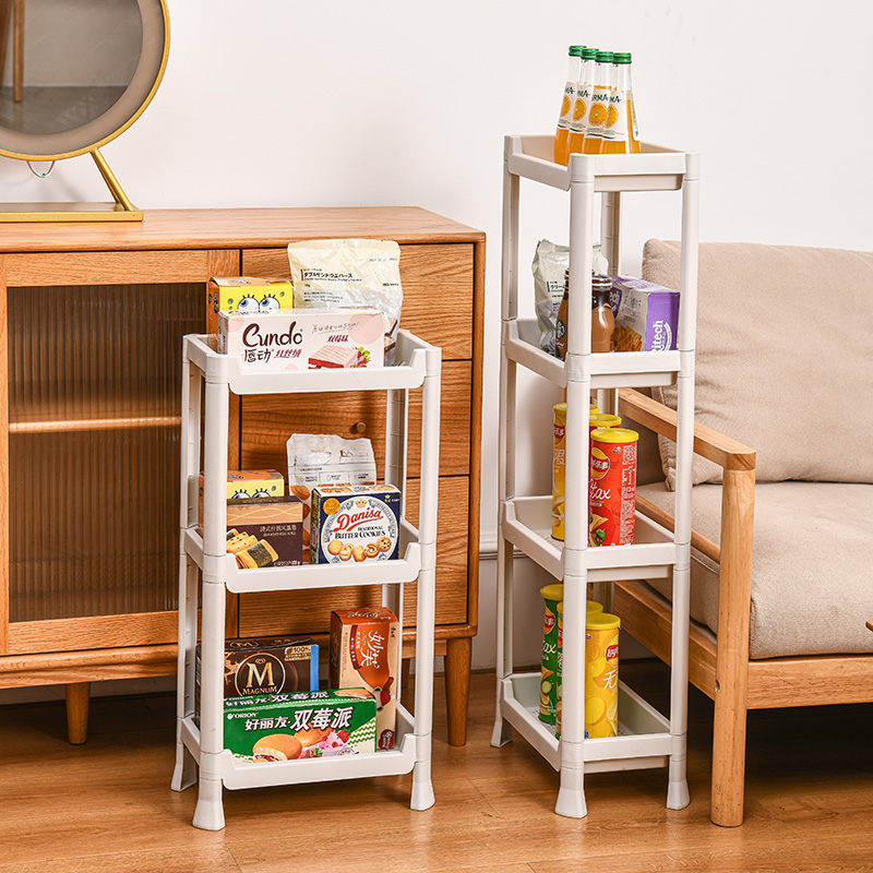 厂家直销多层浴室居家厨房落地置物架加厚收纳储物卧室家用卫生间