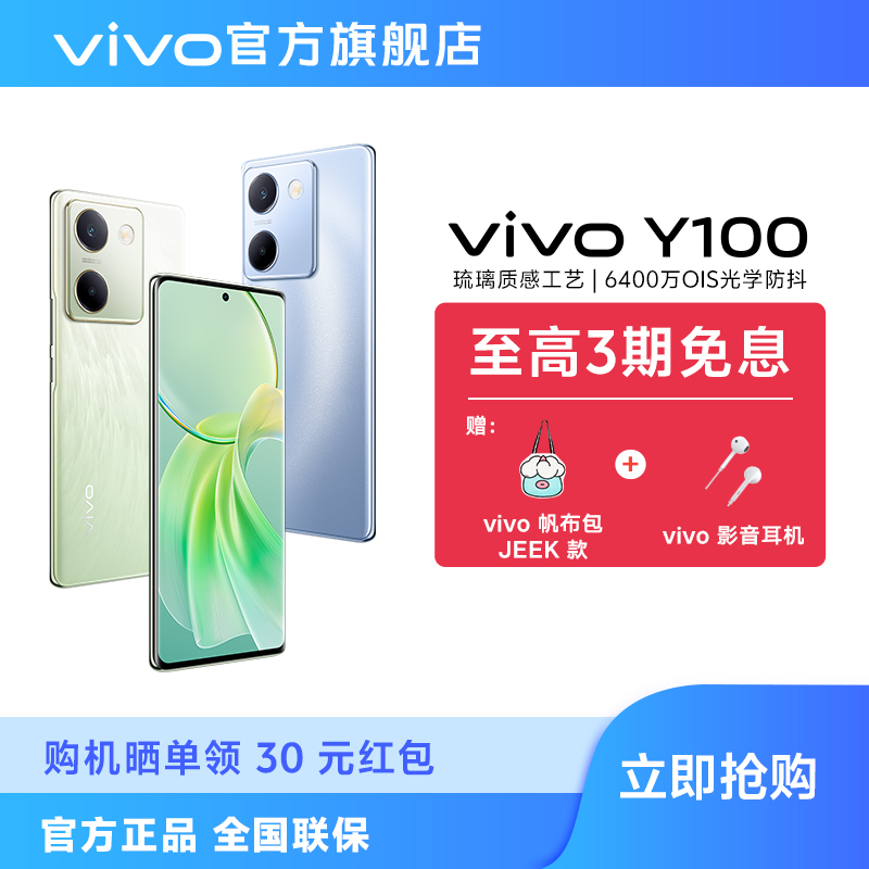 vivo Y100 智能手机 大内存大电池长续航
