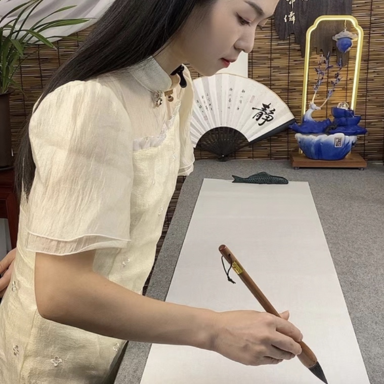 宣纸琴格格手写书法