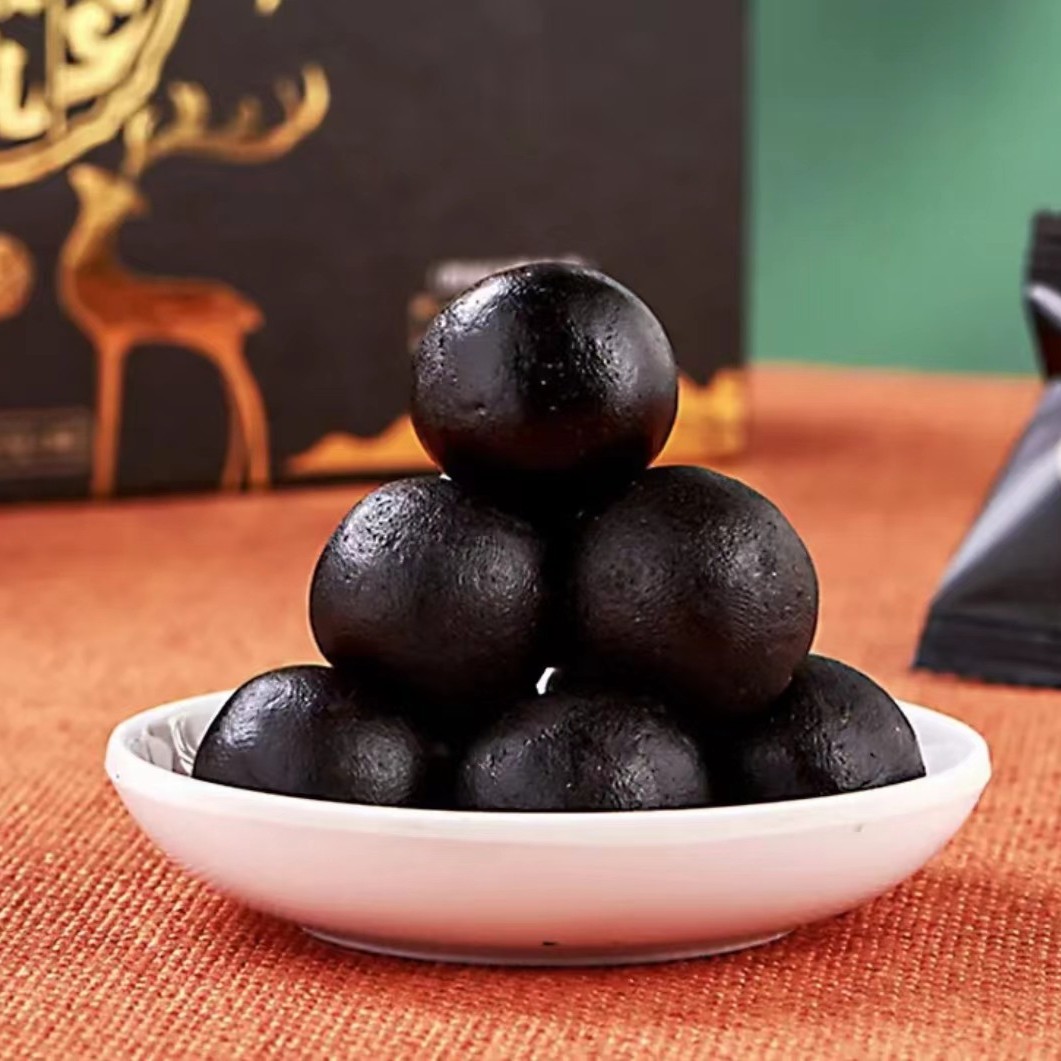 辛小歪  鹿心丸古法熬制