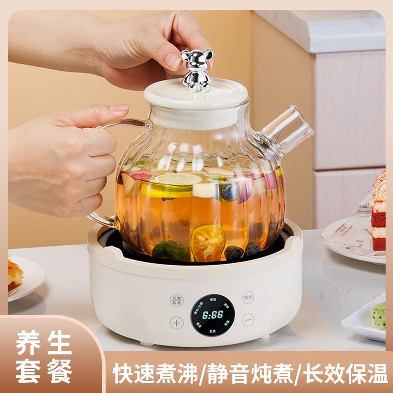 养生壶中药壶全自动加厚玻璃煎多功能煮茶器电水壶煲汤煮商用炉灶