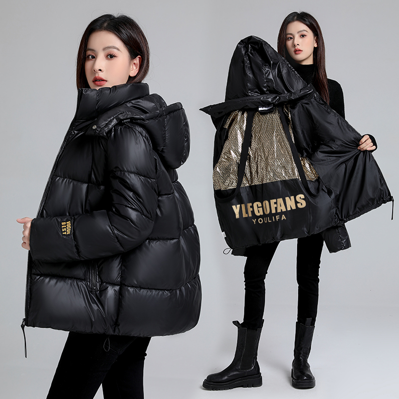 【帽子可拆卸】保暖棉服男女同款棉衣大码宽松时尚短款棉衣加厚外套