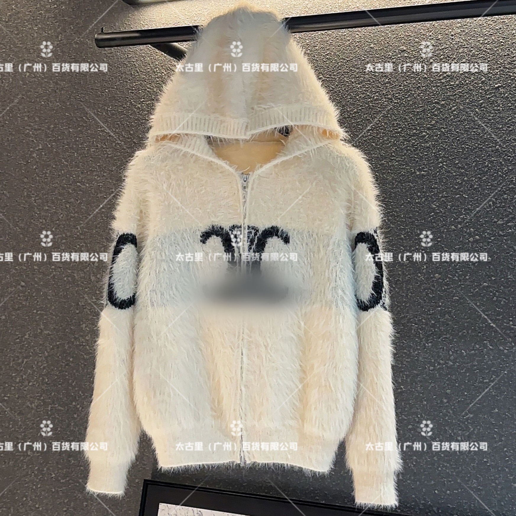 秋冬新款上新高品质毛衣重工百搭白色外套开衫088