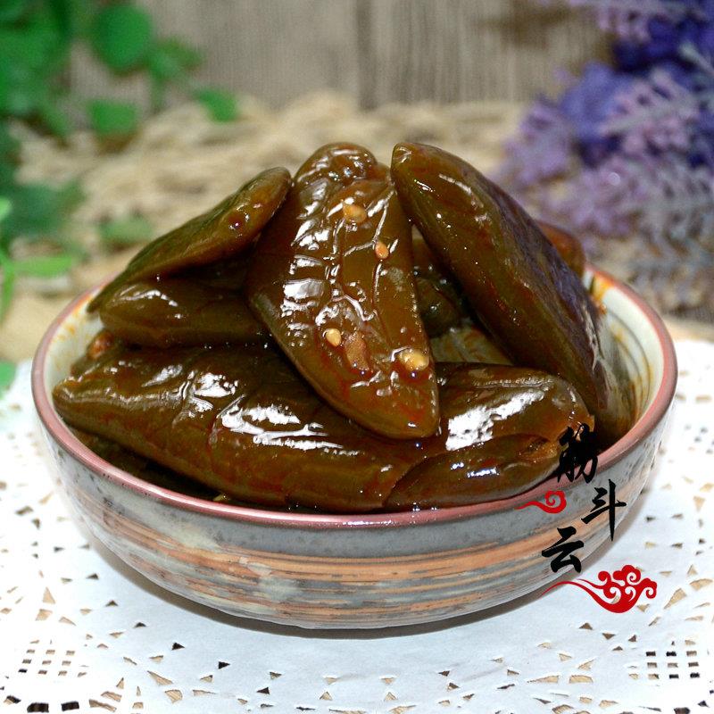 锦州百合小菜香酱油椒小油闷腌辣椒酱港椒下饭东北咸泡菜姜0g