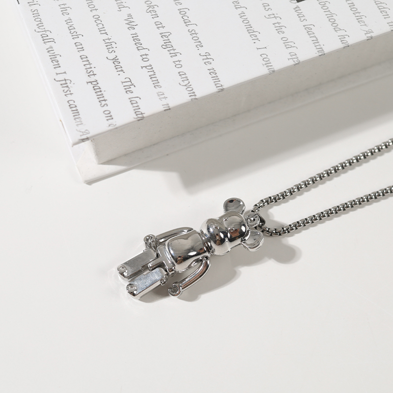 站立熊潮玩收藏挂饰毛衣 DFXL033