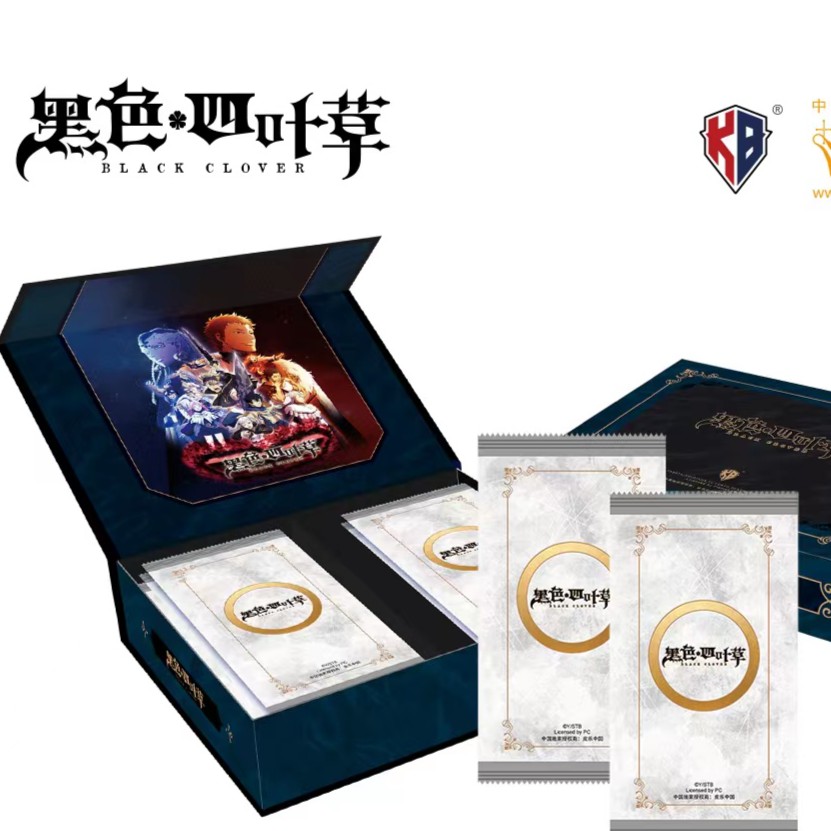 卡宝文创  黑色四叶草 收藏卡牌盲盒（默认代拆）【Y】