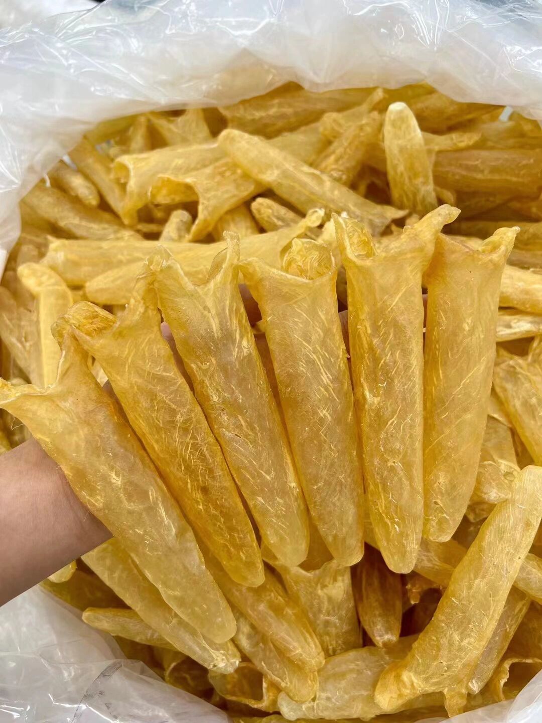 【45头老腊】精选非洲淡水黄花胶足干鱼胶正品花胶胶原蛋白干厚肉