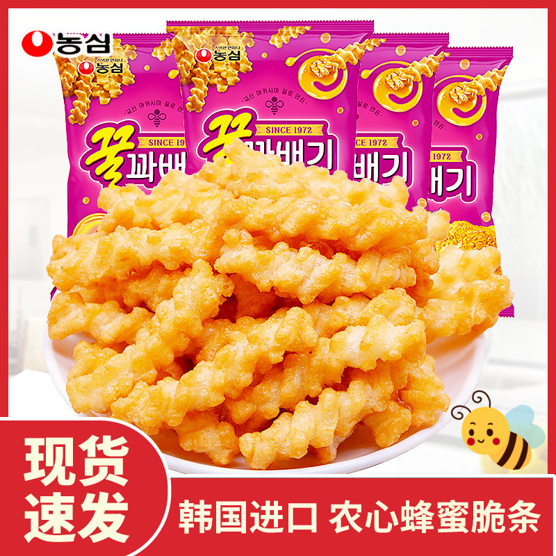 NONGSHIM/农心韩国进口食品农心蜂蜜脆条网红甜味膨化追剧小零嘴
