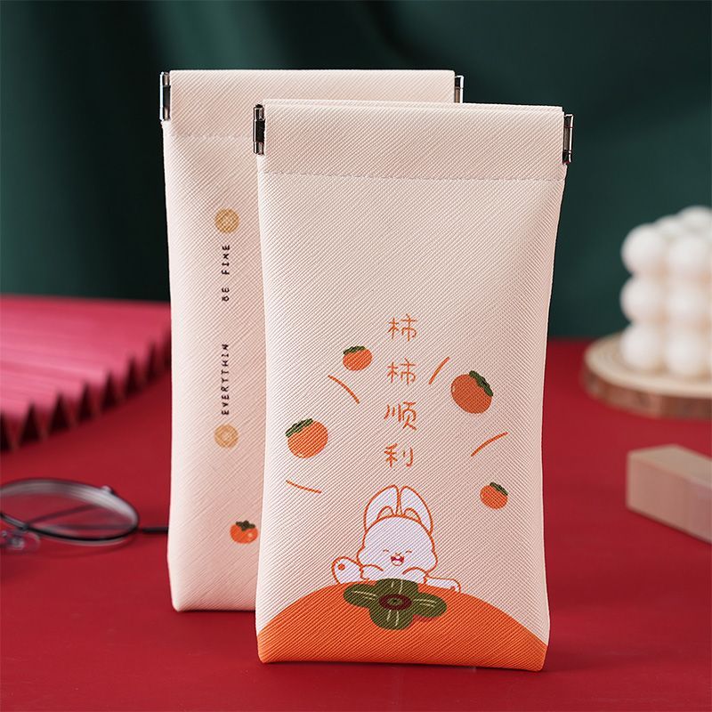 弹片眼镜袋加厚墨镜太阳镜男女收纳套便携抗压放近视眼睛包保护盒