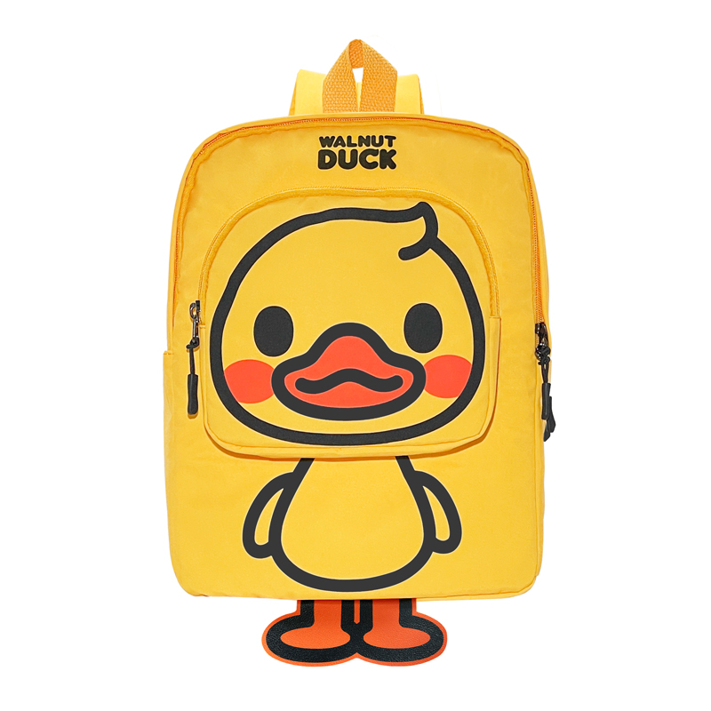 WalnutDuck小黄鸭ip可爱卡通书包幼儿园儿童书包双肩包XHY-03黄色
