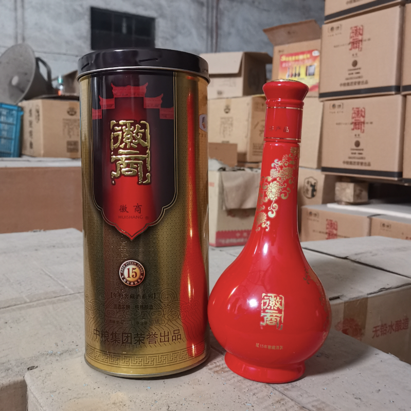 JIAO PO/焦陂徽商15年份窖藏兼香型白酒【专属】42度500ml*6瓶