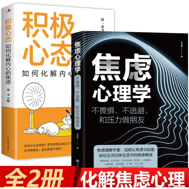 焦虑心理学正版书不畏惧不逃避和压力做朋友焦虑缓解手册