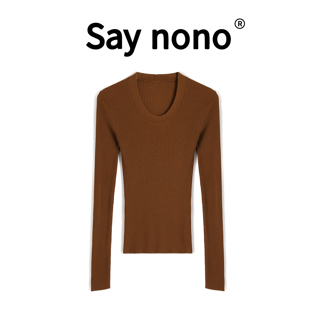 【懒猫nono】Say nono★扬子纱线60支 圆领时尚新款女装 TN -T23520