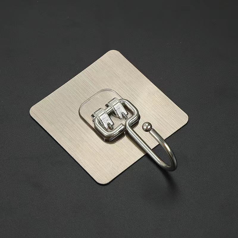 拉丝挂钩无痕强力厨房浴室门后免打孔挂钩